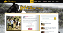 Desktop Screenshot of harasgoldenhorse.com.br